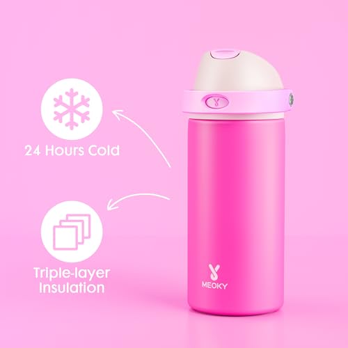 18 oz Kids Water Bottle for School