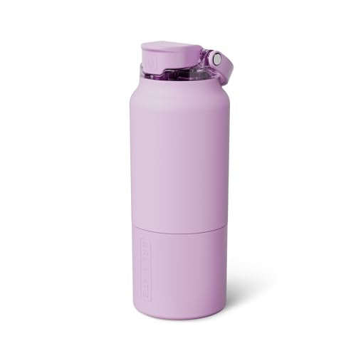 Rise 35oz Water Bottle With 100% Leakproof Covered Silicone Straw