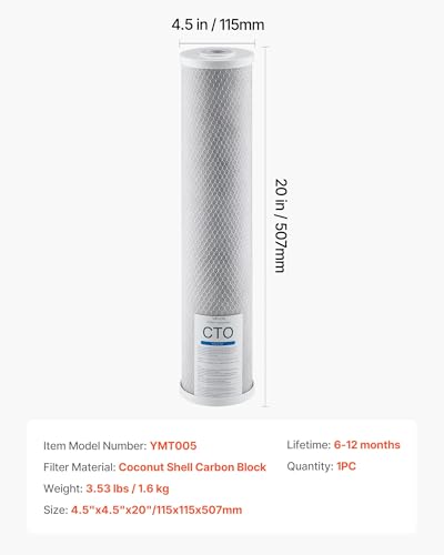 CTO Whole House Water Filter