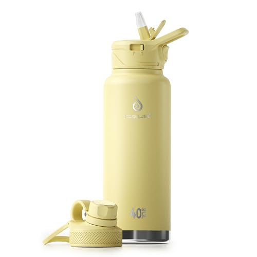 40oz Stainless Insulated Bottle with 2 Leak