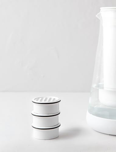 Home Activated Carbon + Ion Exchange Replacement Filter for Protection Against tap Water contaminants Including microplastics