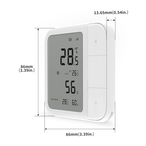 Thread Zigbee Smart Climate Sensor W100