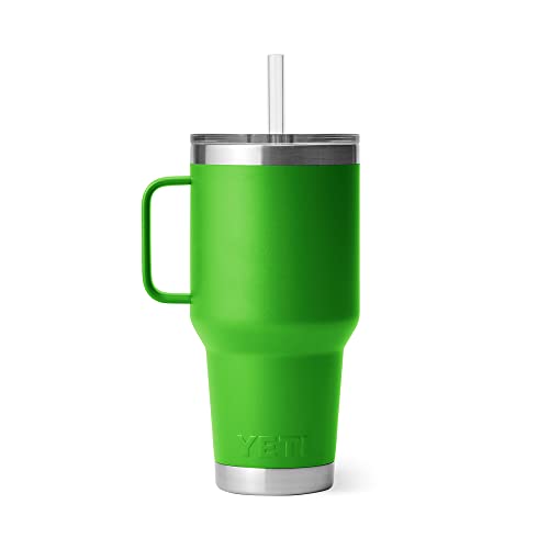 Rambler 35 oz Tumbler with Handle and Straw Lid