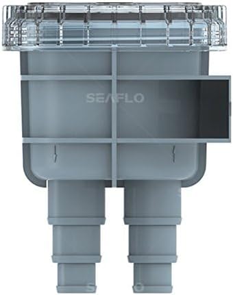 SEAFLO Raw Cooling Water Intake Basket Strainer for Seawater Marine & Boat