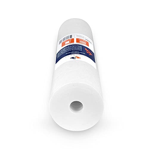 5 Micron 20 x 4.5 Whole House Sediment Filter Cartridge 20 inch Water Filter Replacement Compatible with DGD (10 Count)
