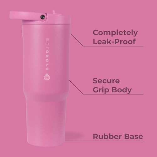 Sport Stainless Steel Tumbler with Straw