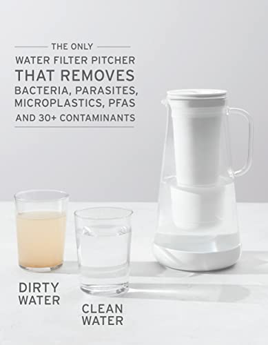 Home Activated Carbon + Ion Exchange Replacement Filter for Protection Against tap Water contaminants Including Microplastics