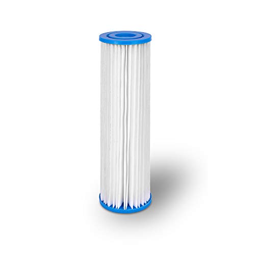 Pleated Sediment Water Filter Cartridge 9.87”x 2.5” Amplified Surface Area