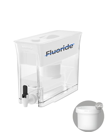 WFD-02W 35-Cup Water Filter Dispenser, Fluoride Reduction, White