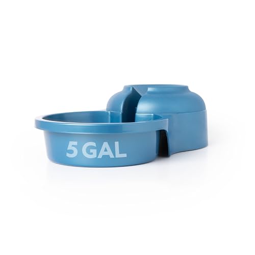 Big Blue Outdoor Pet Water Bowl