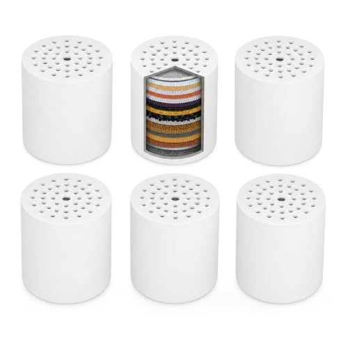 Shower Filter Replacement Cartridge (6 Count)