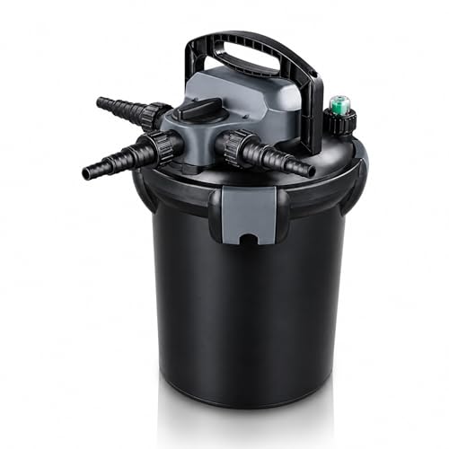 1000 Gal Pressure Filter with 9W UV Clarifier