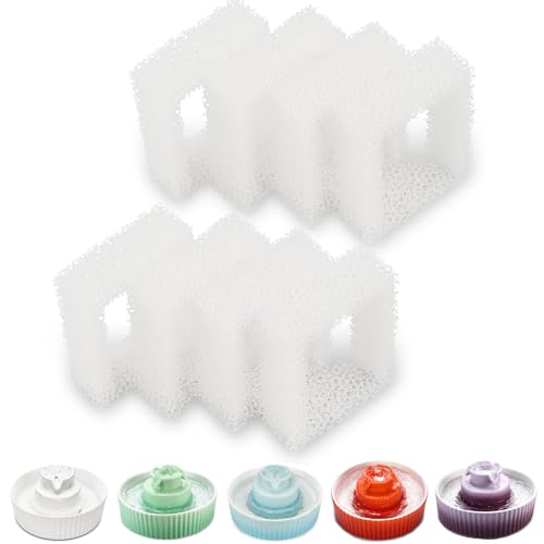 Ceramic Cat Water Fountain Filter Replacement (8 Count)