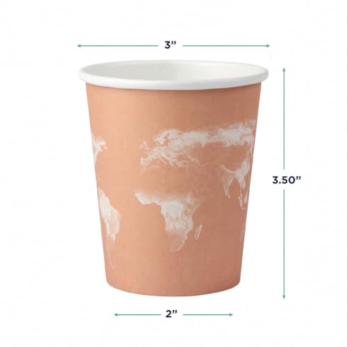 World Art Disposable Coffee Cups (50 Count)
