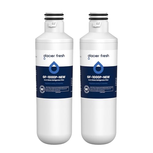 Water Filter LT1000PC Replacement for LG Refrigerator (2 Count)