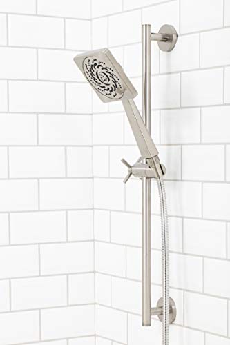 VS-5001-BN-E175 Kubos Exhilaration High Pressure Hand Held Shower Head, 1.75 GPM, Brushed Nickel