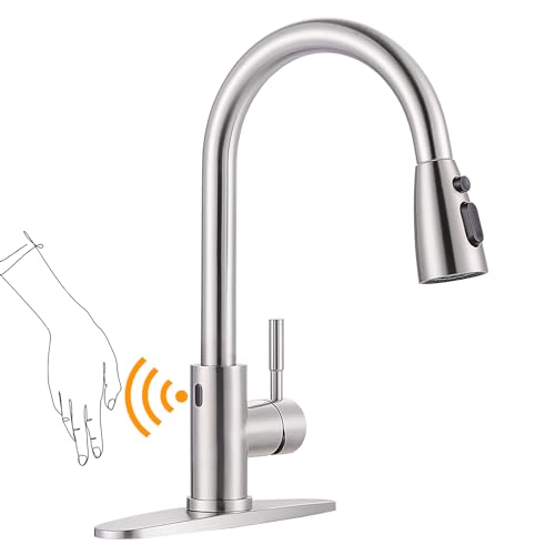 Touchless Kitchen Faucet Stainless Steel