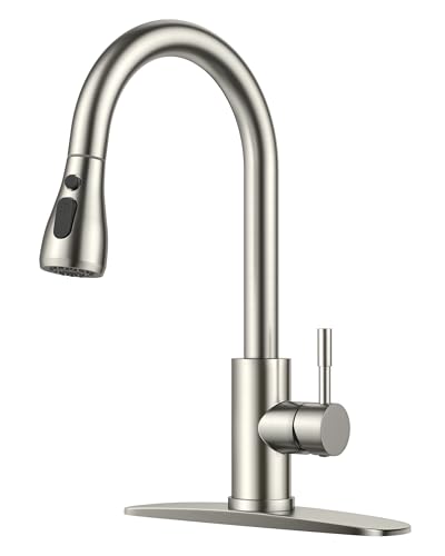 Kitchen Faucets with Pull Down Sprayer