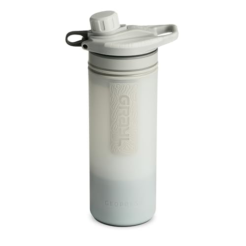 GeoPress 24 oz Water Purifier & Water Filter Bottle