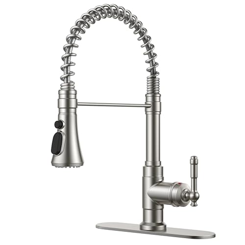 Vintage Kitchen Faucet with Pull Down Sprayer