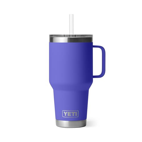 Rambler 35 oz Tumbler with Handle and Straw Lid