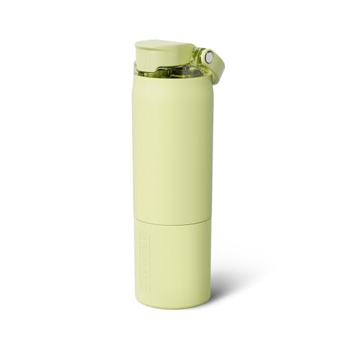 Rise 25oz Water Bottle With 100% Leakproof Covered Silicone Straw