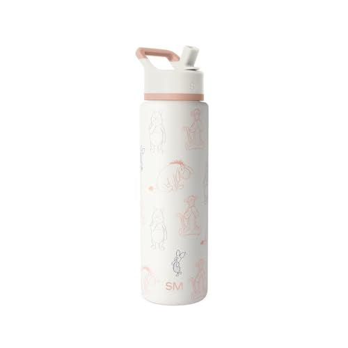 Disney Winnie the Pooh Water Bottle with Straw