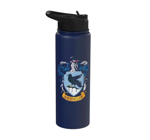 Ravenclaw House Crest Stainless Steel Insulated Water Bottle