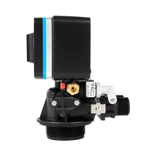 Water Softener Control Head Timer Water Softener Control Valve 110V 3W Backwash Head 12 Day Timer Valve Replacement Softener Valve For Filter Resin Tanks
