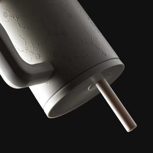 40oz Leak Proof Ceramic Lined Tumbler with Handle