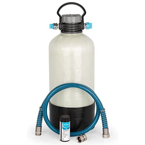 TastePURE Portable Compact 4 GPM Hard Water Softener Kit with Carry Handle
