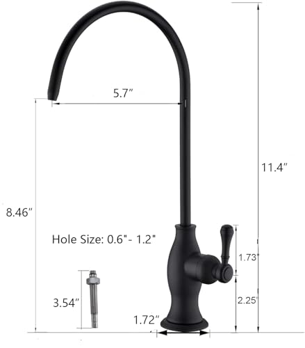 Drinking Water Faucet in Copper Finish