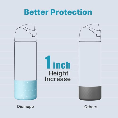 Silicone Protective Boot for Owala 24oz FreeSip & Flip Bottle