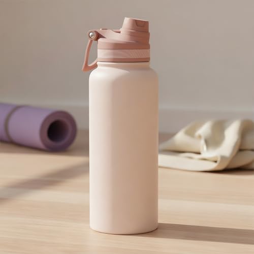 Stainless Steel Water Bottle with Strap 32oz