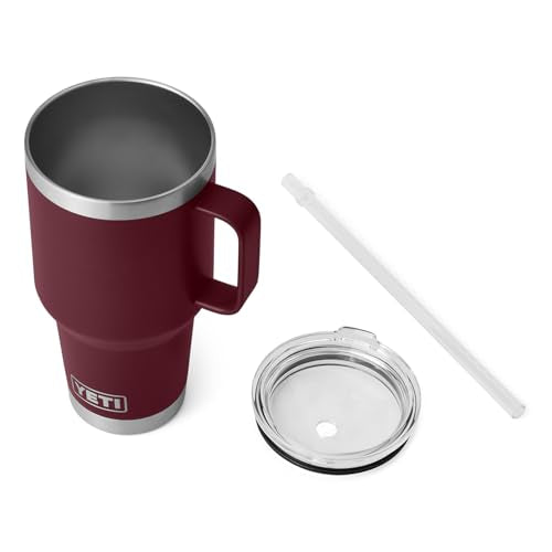Rambler 35 oz Tumbler with Handle and Straw Lid