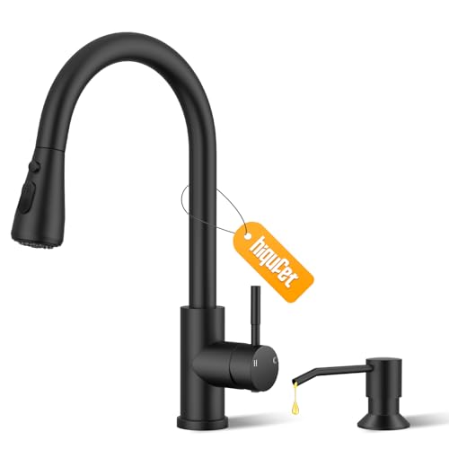 Pull Down Kitchen Faucet with Soap Dispenser