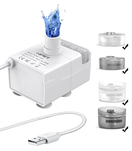 DF10 Dog Water Fountain Replacement Pump for Cats