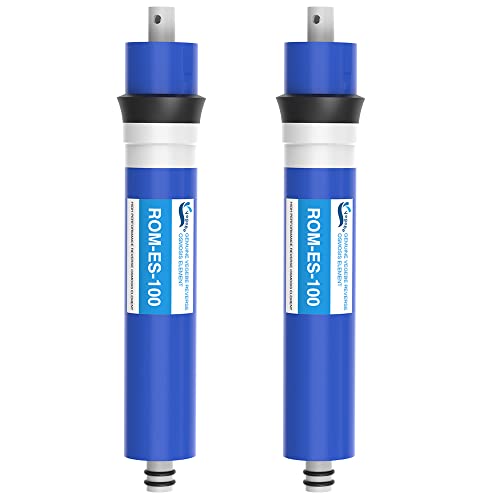 100 GPD RO Membrane Filter 12"x1.8" Reverse Osmosis Membrane Replacement (2 Count)