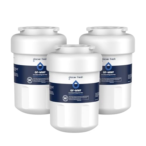 MWF Refrigerator Water Filter Compatible with GE (3 Count)