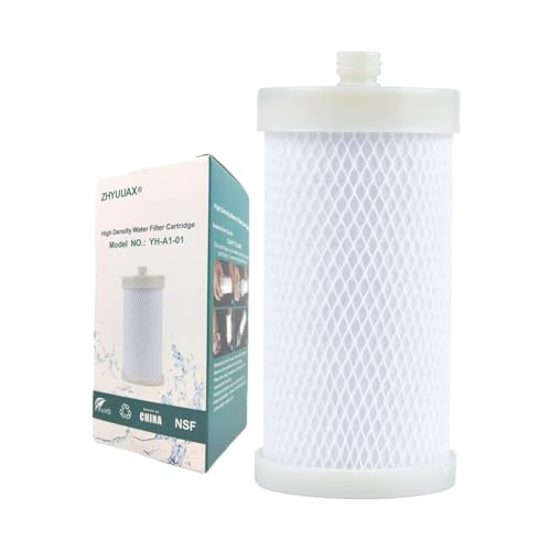 1 Micron High Density Activated Carbon Fibre Cartridge. Replacement Cartridge For Shower Head Filter and Washing Machine Filter