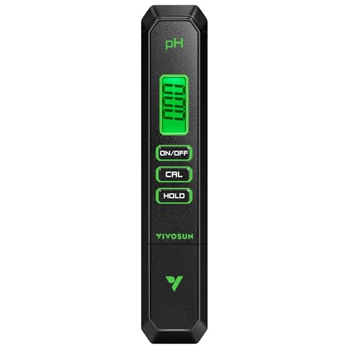 Digital pH Meter 0.01 Accuracy Pen Tester for Water Hydroponics
