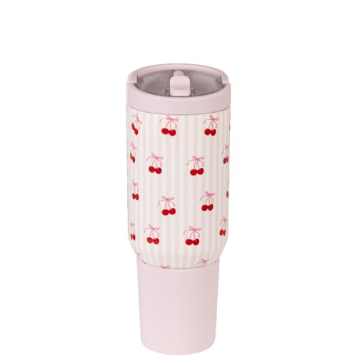Sport Stainless Steel Tumbler with Straw