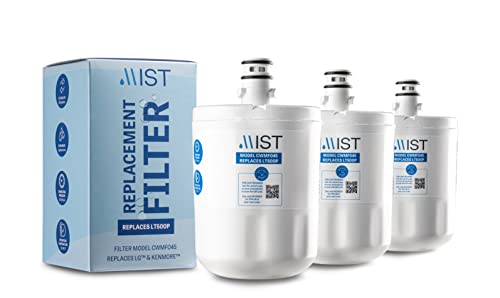 5231JA2002A Refrigerator Water Filter Replacement for LG LT500P (3 Count)