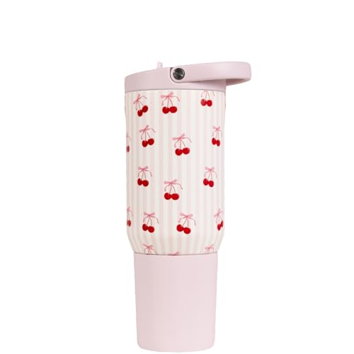 Sport Stainless Steel Tumbler with Straw