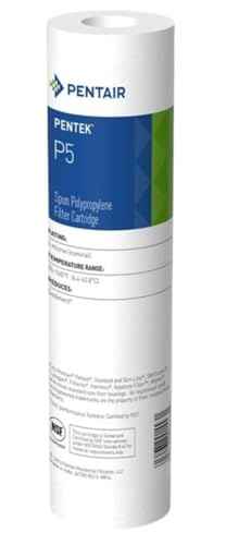 Pentair Pentek P5 10" x 2.5" Sediment Water Filter