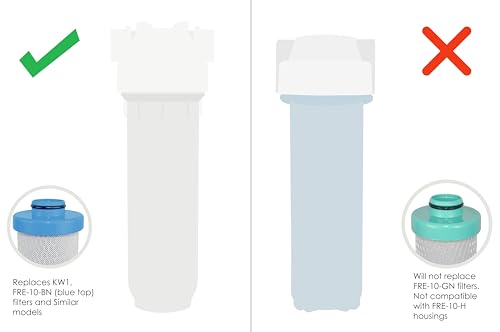 RV Water Filter Activated Carbon Block Push