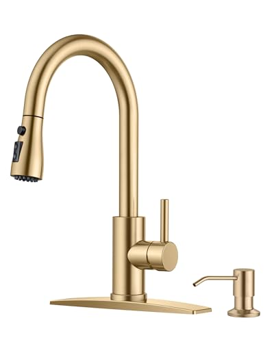 Kitchen Faucet with Soap Dispenser