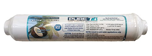 Inline Graduated Activated Carbon Water Filter