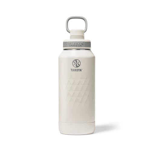 Sport Triple Insulated Water Bottle with Spout Lid and Ice Blocker