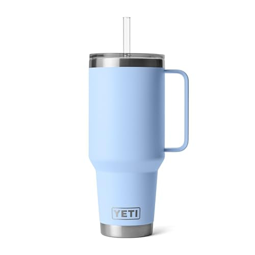 Rambler 42 oz Tumbler with Handle and Straw Lid
